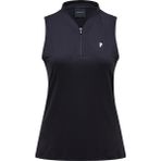 Peak Performance Turf Zip Sl Kadın Tişört - Siyah