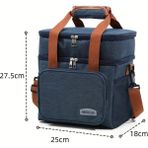 Peakhike Soğutucu Çanta – Çift Katmanlı Termal Çanta - Lacivert