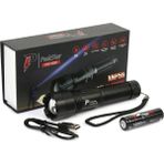 PeakStar PS-1600 Süper Parlak Şarjlı Led Zoomlu 5 Mod Avcı Feneri