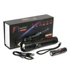 PeakStar PS-1600 Süper Parlak Şarjlı Led Zoomlu 5 Mod El Feneri