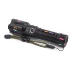 PeakStar PS-9885 Profesyonel Zoomlu 50 W 1000 Lümen Şarjlı El Feneri