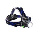 PeakStar PS-XQ-19 T6 Orijinal 800 Lümen Profesyonel T6 Şarjlı Zoomlu Kafa Lambası