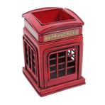 Peanelife Dekoratif Metal Londra Telefon Kulübesi Kalemlik Vintage Hediyelik