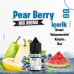 Pear Berry Mix Aroma Armut Yabanmersini Karpuz Buz Gıda Aroması 10 ml