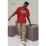 Pear Wear Marvel Spiderman Baskılı Unisex Tişört Oversize T-shirt
