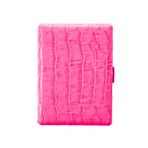Pearl Japan Cosmos Deri Uzun Sigara Tabakası Croco Pembe 9lu