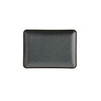 Pearl Porselen Dikdörten Düz Tabak 23x17 cm Mavi