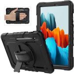 Pearl Shop Galaxy Tab S9 Fe PLUS/S10 Plus/s9 Plus ile Uyumlu Kılıf Defender Askılı Pars Case Fuji X610-16-810-18 X820 Siyah