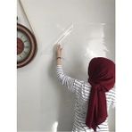 Pearl Shop Kağıt 2 Tane Şeffaf Tahta Akıllı Kağıt Tahta 60X100 Yazı Tahtası ve Kalem