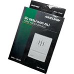 Pearl Shop Kanarya Kapı Zili AK-902 – 3 Sesli, 12V Ac, 11X8X2 cm – Zil Trafosu ile Uyumlu, Kolay Montaj