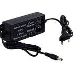 Pearl Shop Lua 3 Volt - 24 Volt, 2 Amper, Ayarlanabilir Güç Adaptörü, 5.5x2.5mm Uçlu, Dijital Ekranlı Ayarlı Kademeli Adaptör,