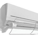 Pearl Shop Plus - Bölünmüş Klimalar Için Uygun Ayarlanabilir Ac Hava Deflektörü. Soğutma ve Isıtma Sirkülasyonunu Geliştirin - Havalandırma Uzunluğu (60 Ila 110 Cm)