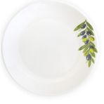 Pearl Zeytin Desenli 6'lı Tabak 25 cm