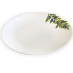 Pearl Zeytin Desenli Tabak /Çap 25 Cm / 4 Adet