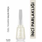 Pearly Yarı Transparan & Parlak Bitişli Sedefli Oje (PL478 Shine Pearl) 8682536104470 - BEYAZ