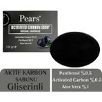 Pears Gliserinli Aktif Karbon Sabunu 120 gr Beyazlatıcı Özellikli El Yapımı Sabun
