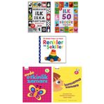 Pearson Yayınları Diytoy Bebeğimin İlk Zeka Kartları İlk 50 Sözcük Pearson Bebek Dokun ve Hisset Renkler ve Şekiller