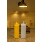 PEARSTORE Plastik Yağlık Sosluk Şişesi 500 Ml 4Lü Sarı Yağdanlık,Sosluk Ketçap Yağdanlık Yağ Sos Şişesi