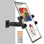 Peastrex Uzun Kollu Tablet Duvara Monte Ipad Tutucu 360 ° Ayarlanabilir 4 ~ 15 inç Tablet ve Cep Telefonu iPad Pro 12.9, Galaxy Tab, Yüzey Anahtarı, iPhone, Evler, Sınıflar, Tıbbi Yerler ile Uyumlu