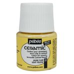 Pebeo 025 Light Yellow 45 ml Seramik Boyası