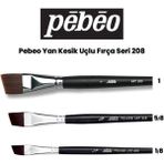 Pebeo 208 Seri Yan Kesik Uçlu Fırça