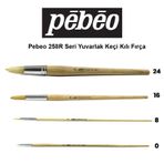 Pebeo 258R Seri Yuvarlak Uçlu Keçi Kılı Fırça