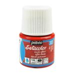 Pebeo 5576812 45 ml N:303 Red Setacolor Suede Effect Kumaş Boyası