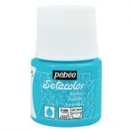 Pebeo 5576834 45 ml N:206 Turquoise Setacolor Glitter Kumaş Boyası