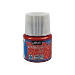 Pebeo 5586414 45 ml N.203 Ruby Setacolor Glitter Kumaş Boyası