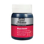 Pebeo Akrilik Siyah Gesso Studio Astar Boya - 500ml