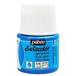 Pebeo Setacolor Light Fabrics Flouorescent Blue 35 45 ml Kumaş Boyası