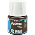 Pebeo Setacolor Opak 45 ml 88 Chocalate Kumaş Boyası