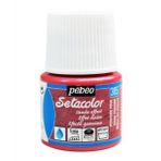 Pebeo Setacolor Suede Effect (Süet Etkisi) Kumaş Boyası 306 ROSEWOOD