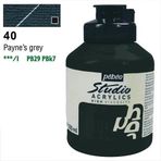 Pebeo Studio No:40 Paynes Grey 500ml Akrilik Boya