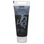 Pebeo Studio Yüksek Viskoziteli Akrilik Boya 100 Ml Mars Black 26