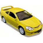 Peda Toy Metal Model Honda Orjinal Lisanslı Die-Cast Araba 1,36 Çek Bırak Kapı Aç Kapa Honda Type R Sarı