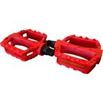 Pedal Mx-P620 Bmx Reflektörlü Bisiklet Pedalı Plastik Dış Yüzey Kırmızı Çocuk Bisiklet Pedal