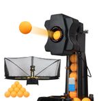 pedenencelia Masa Tenisi Robotu, 9 Farklı Masa Tenisi Topu, Otomatik Masa Tenisi Makinesi, Otomatik Top Fırlatıcı, 100 Masa Tenisi Topu