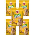 Pedigre Biscrok Multi Mix 200 gr x 5 Paket Köpek Ödül Bisküvi Sağlıklı ve Lezzetli Ödül Maması - 5 Adet - Kahverengi