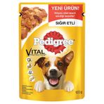 Pedigree 100 gr Sığır Etli Yaş Köpek Maması