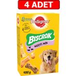 Pedigree 4x500 gr Biscrok Multi Mix Köpek Ödül Bisküvisi