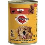 Pedigree 6x400 gr Sığır Etli Yetişkin Köpek Konservesi