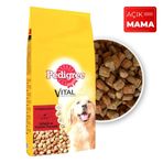 Pedigree Biftekli ve Kümes Hayvanlı 1 kg Açık Köpek Maması