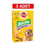 Pedigree Biscrok Multi Mix Köpek Ödül Bisküvisi, 3 Adet, 500g