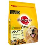 Pedigree Pirinçli ve Sebzeli 2,6 kg Kümes Hayvanlı Yetişkin Köpek Maması