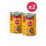 Pedigree Sığırlı Konserve Yaş Köpek Maması 400 G 2 Adet