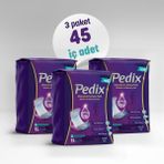 pedix Kadın Mesane ve Lohusa Pedi (Yoğun) 45 Adet - Standart - Beyaz - Mavi