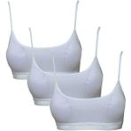 Pedli Ip Askili Beyaz Bustiyer 3 Adet