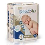 Pedo Plus No:1 Yenidoğan 40 Adet Bebek Bezi
