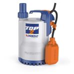 Pedrollo Top-2 Flatörlü Plastik Gövdeli Drenaj 8 Mss 13.2 M³/h Dalgıç Pompa